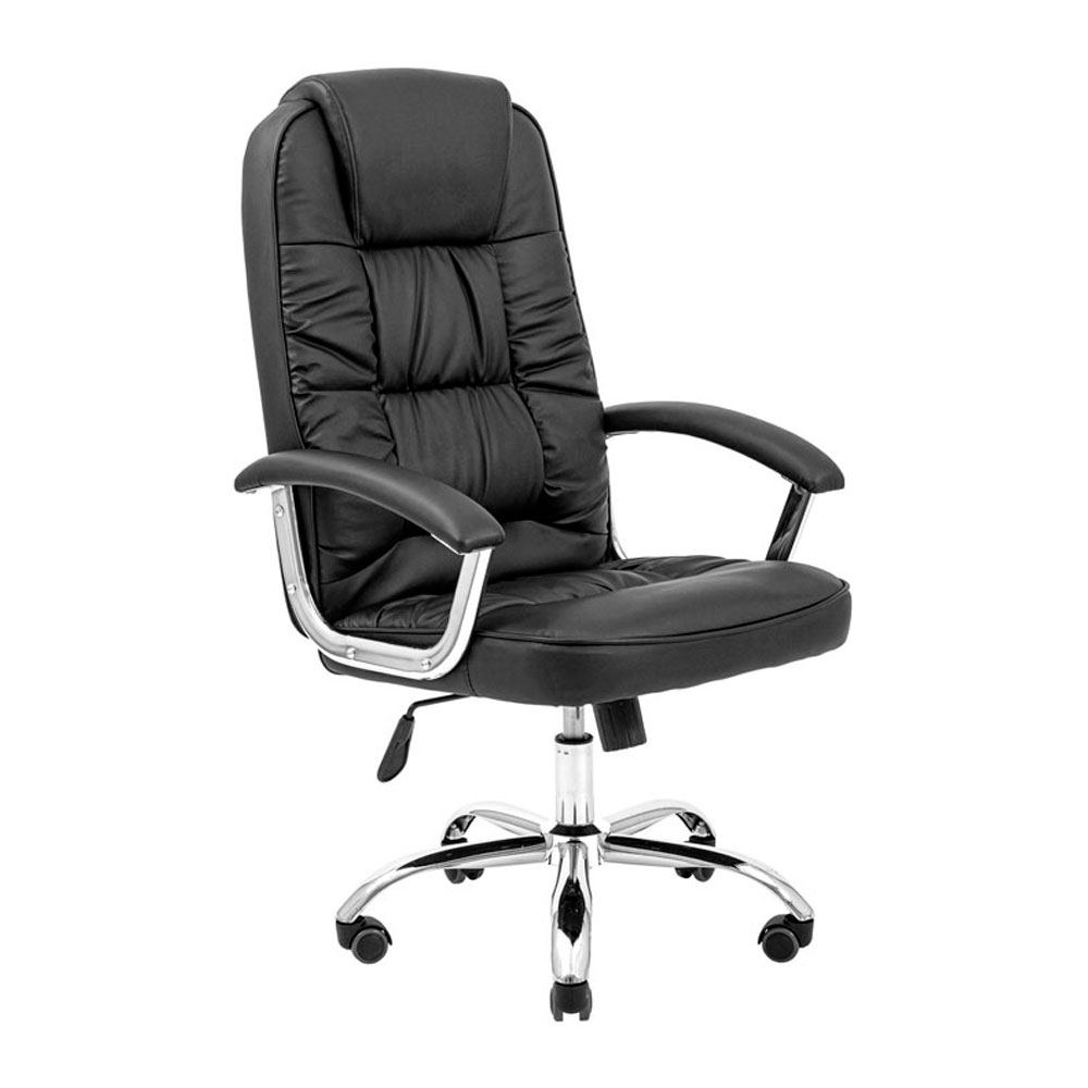 Крісло Бонус Ю – комплектація Хром – механізм M-1 (Tilt) – оббивка Роккі 100